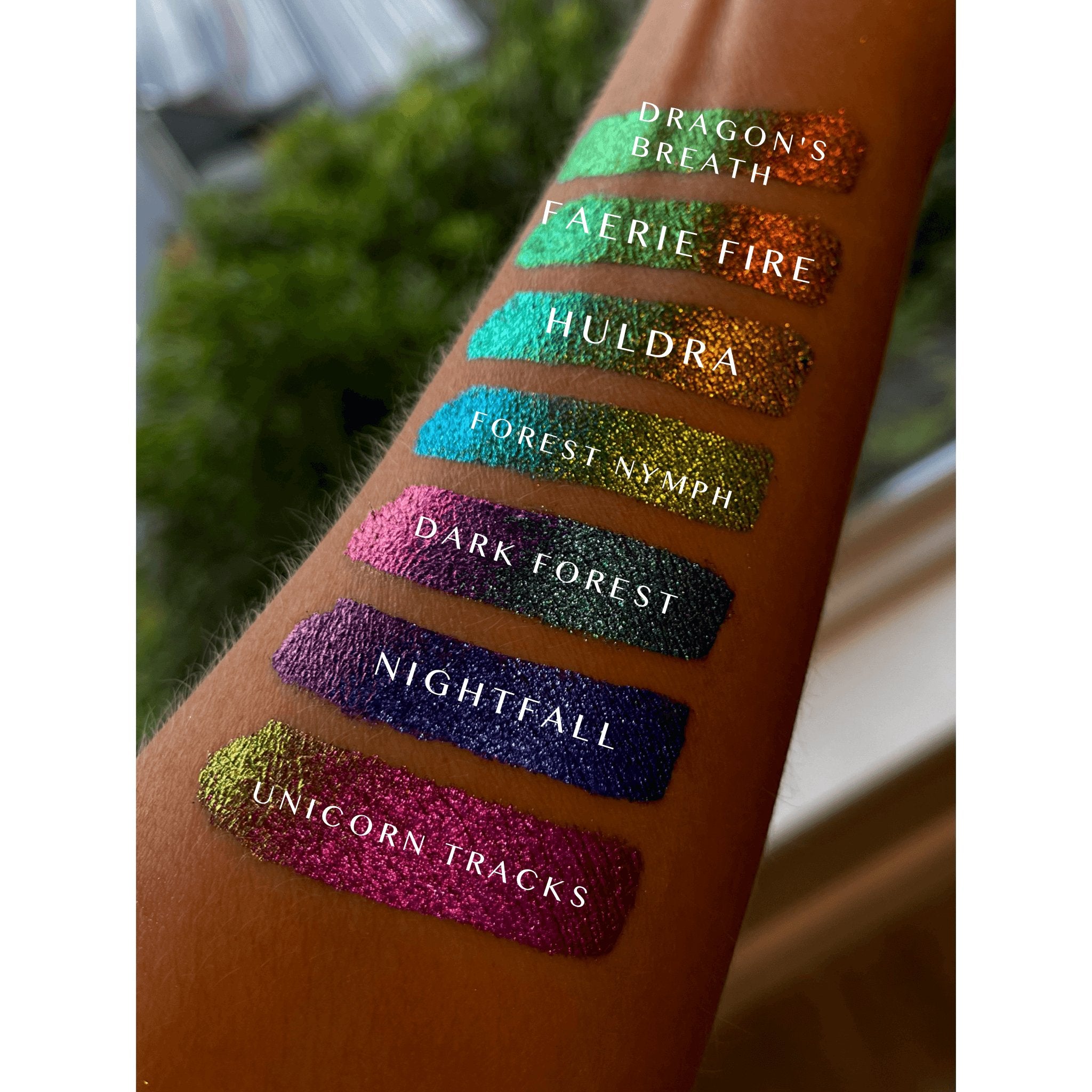 Enchanted Forest Multichrome Molten Liquid Eyeshadow Collection - Ensley Reign Cosmetics