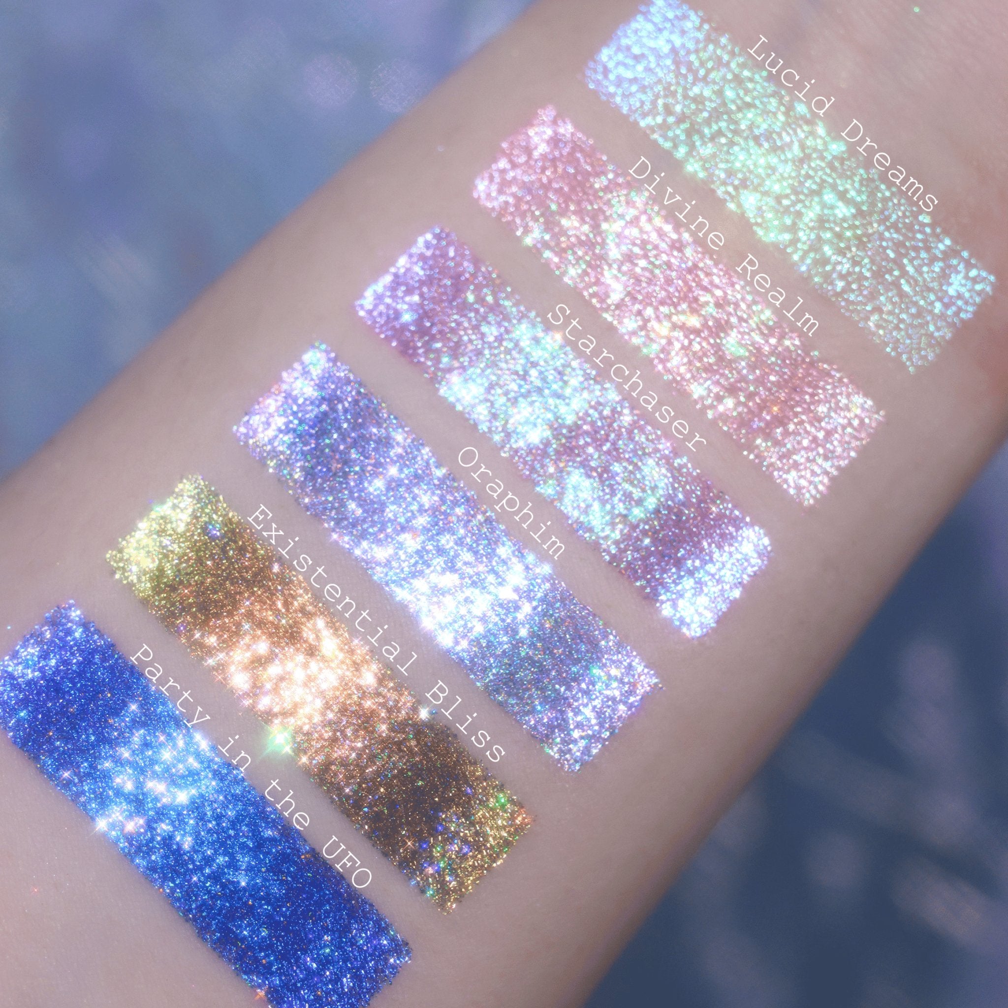 Existential Bliss Holochrome Pressed Eyeshadow Single - Ensley Reign Cosmetics