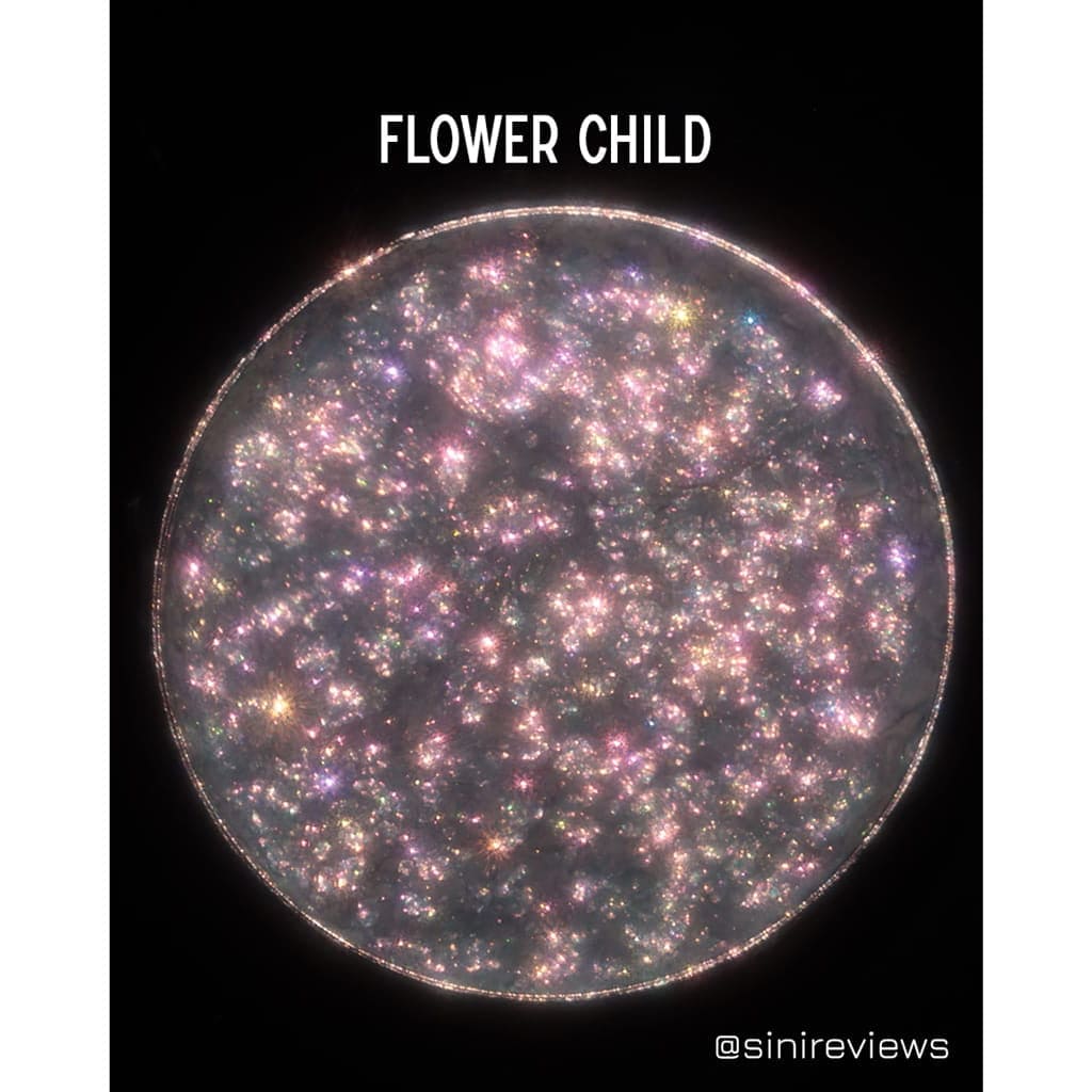 Flower Child Full Moon Pressed Eyeshadow - Ensley Reign Cosmetics