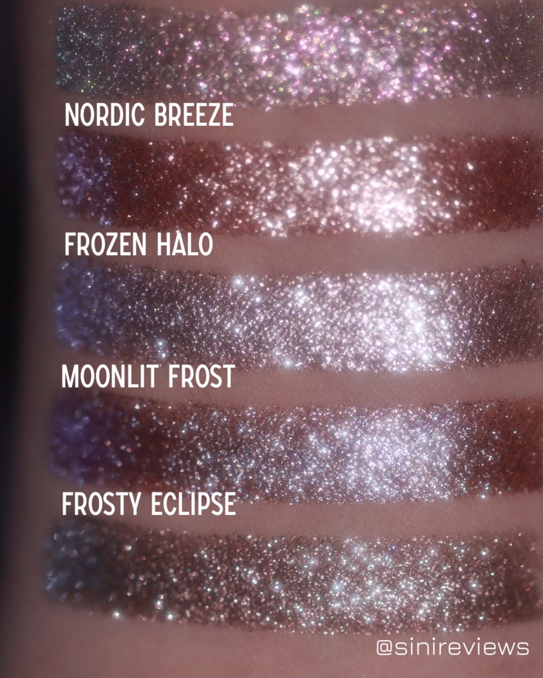 Frozen Halo Pressed Eyeshadow - Ensley Reign Cosmetics