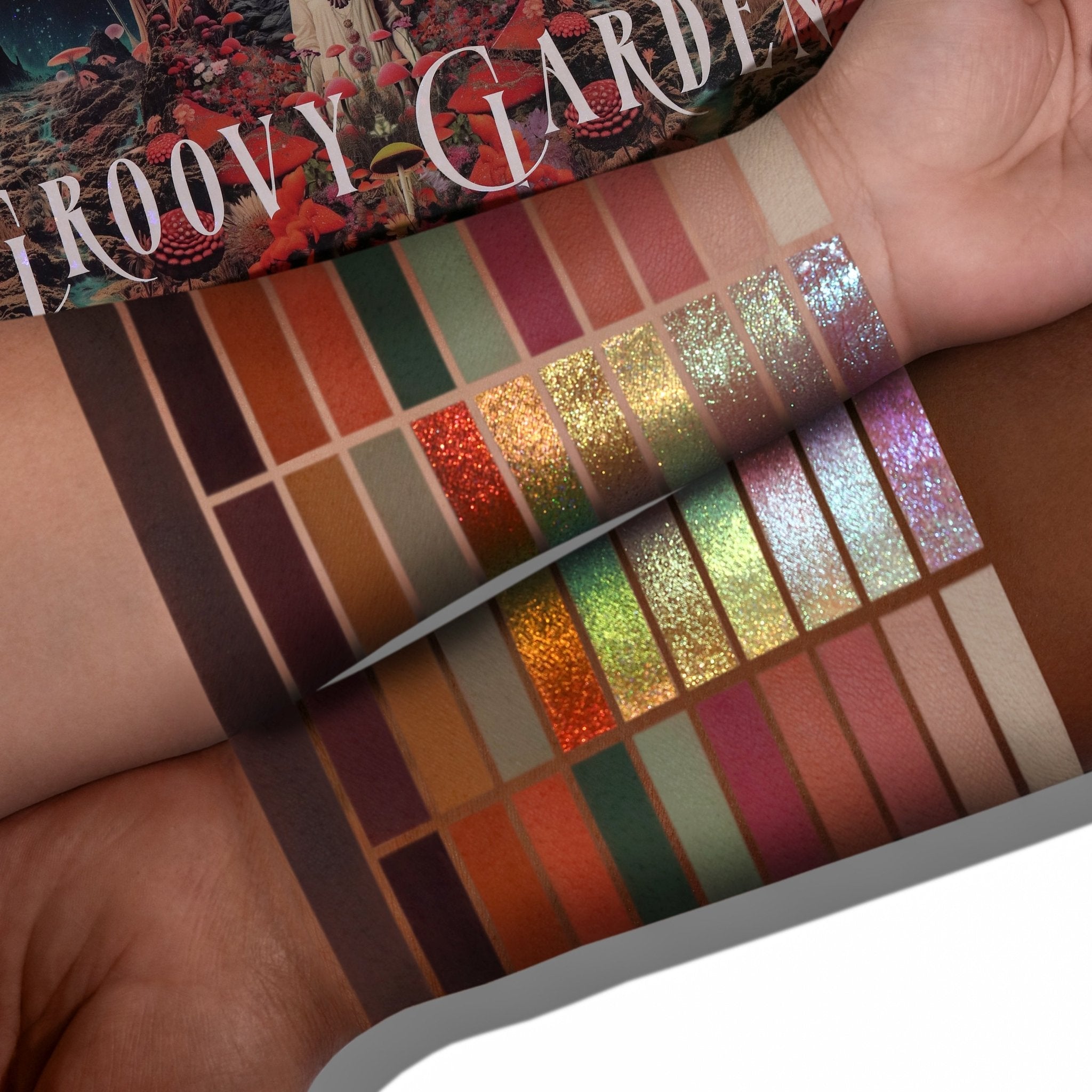 Groovy Garden Eyeshadow Palette - Ensley Reign Cosmetics