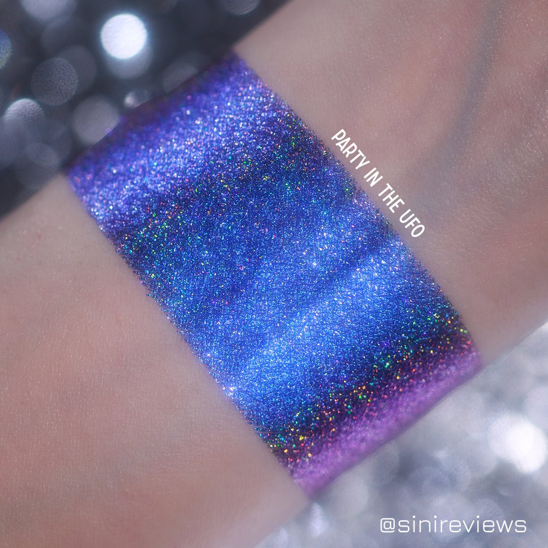 Party In The UFO Holochrome Pressed Eyeshadow Single - Ensley Reign Cosmetics