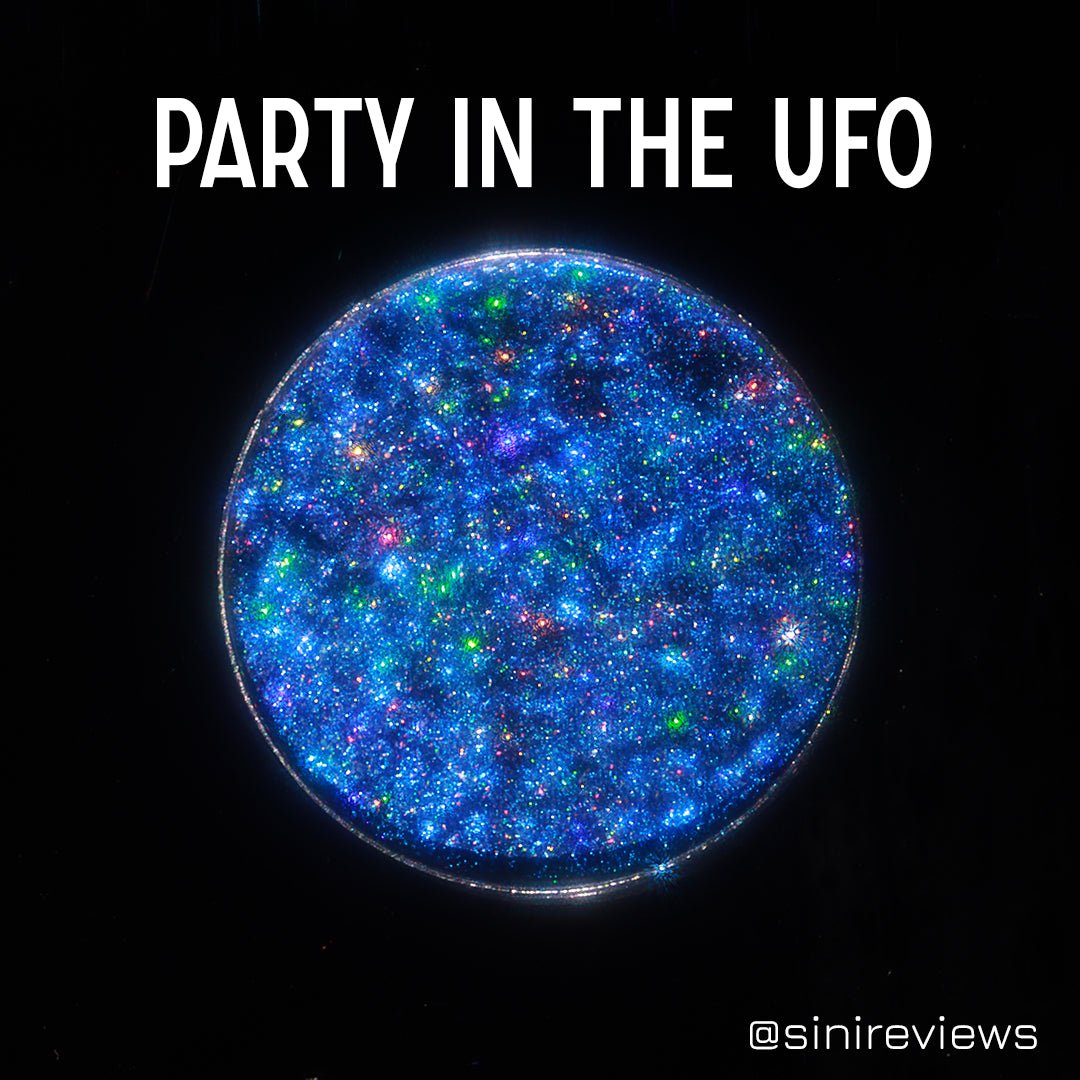 Party In The UFO Holochrome Pressed Eyeshadow Single - Ensley Reign Cosmetics