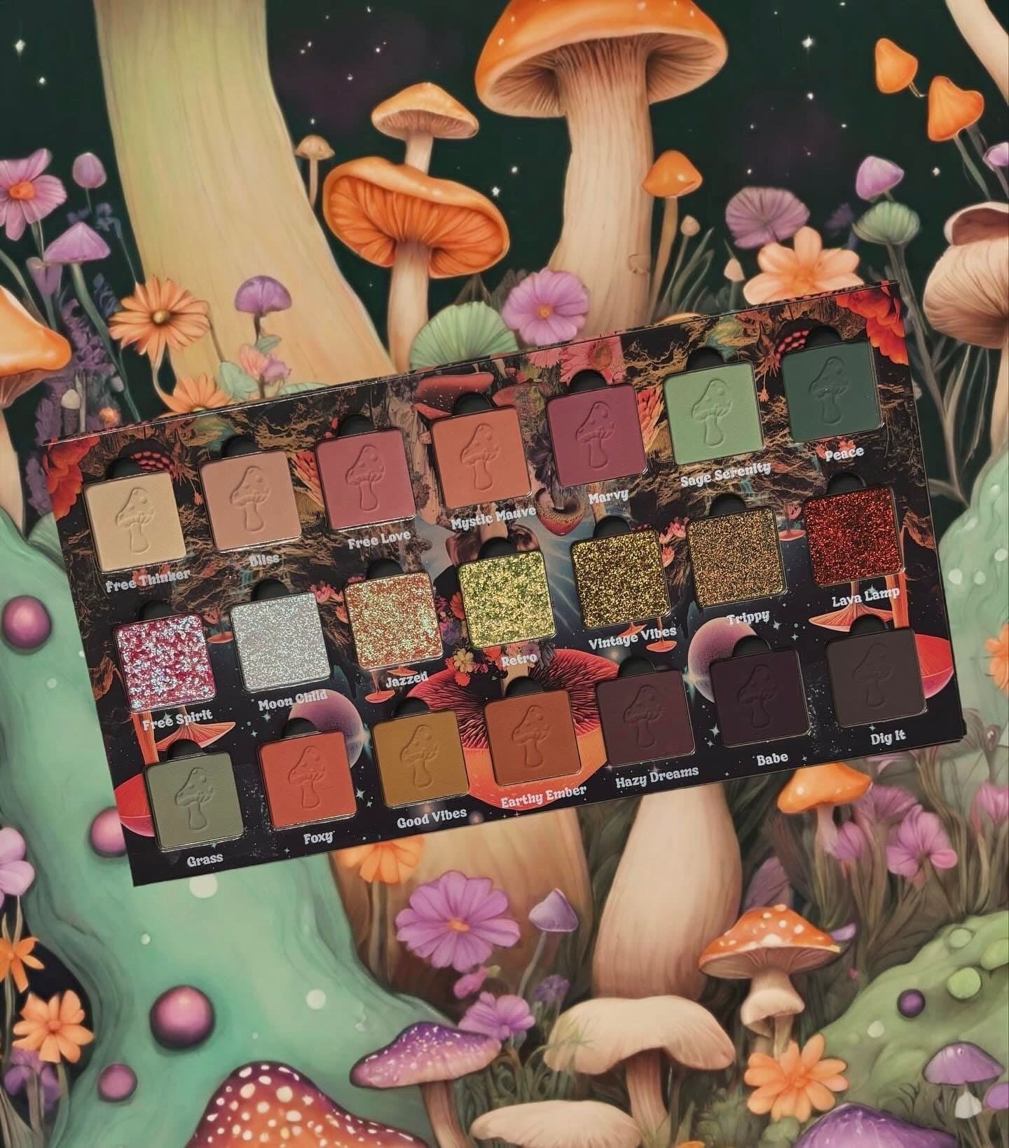 PREORDER 1 - 2 WEEKS Groovy Garden Eyeshadow Palette - Ensley Reign Cosmetics