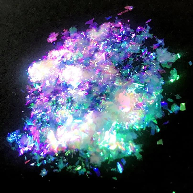 Spirit Aura Quartz Chameleon Glitter Flakes